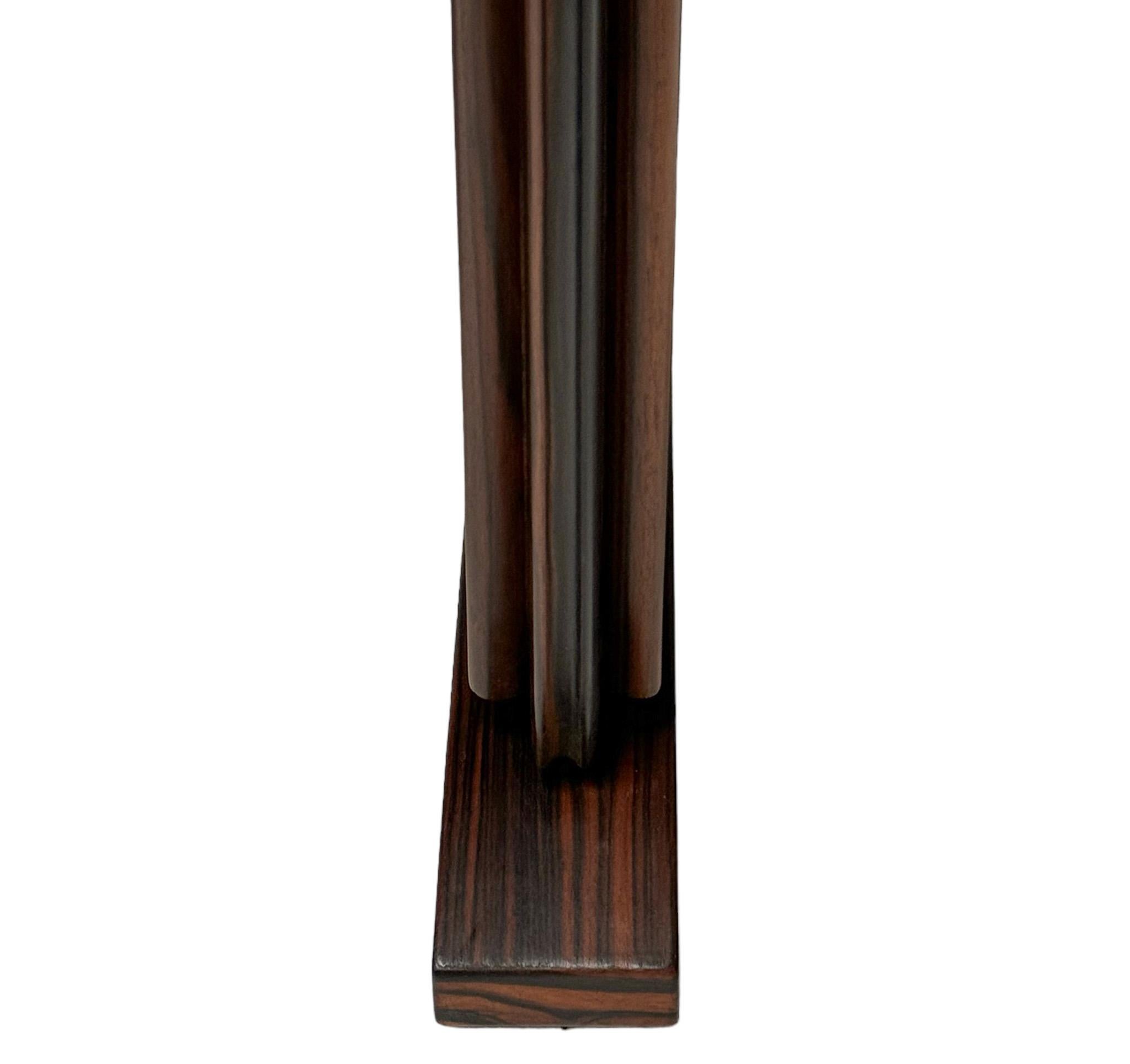 Art Deco Makassar Ebenholz Couchtisch von Gebroeders Reens Amsterdam, 1930er Jahre im Angebot 4