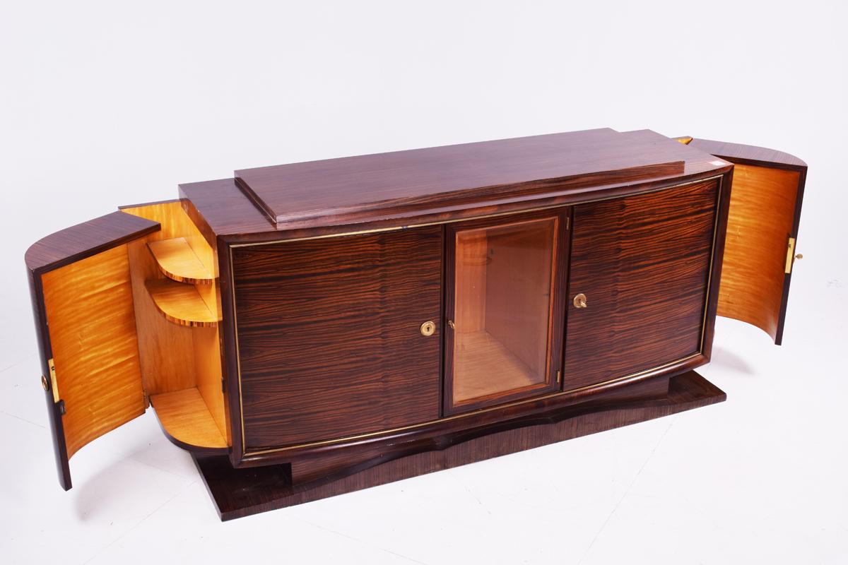 Art Deco Macassar Sideboard 1