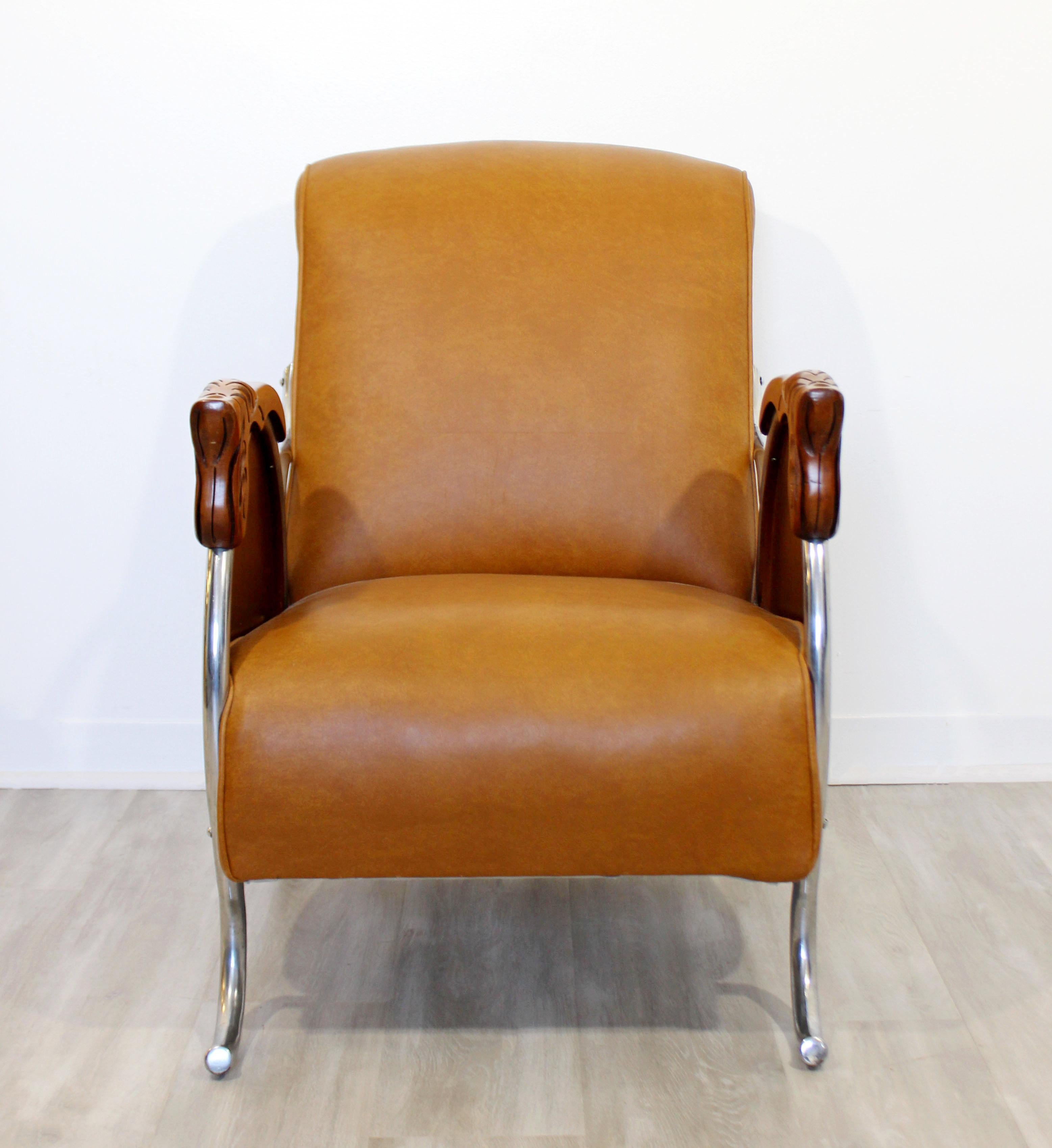 art deco lounge chair