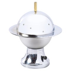 Art Deco Machine Age Constellation Table Lamp by Walter Von Nessen for Chase