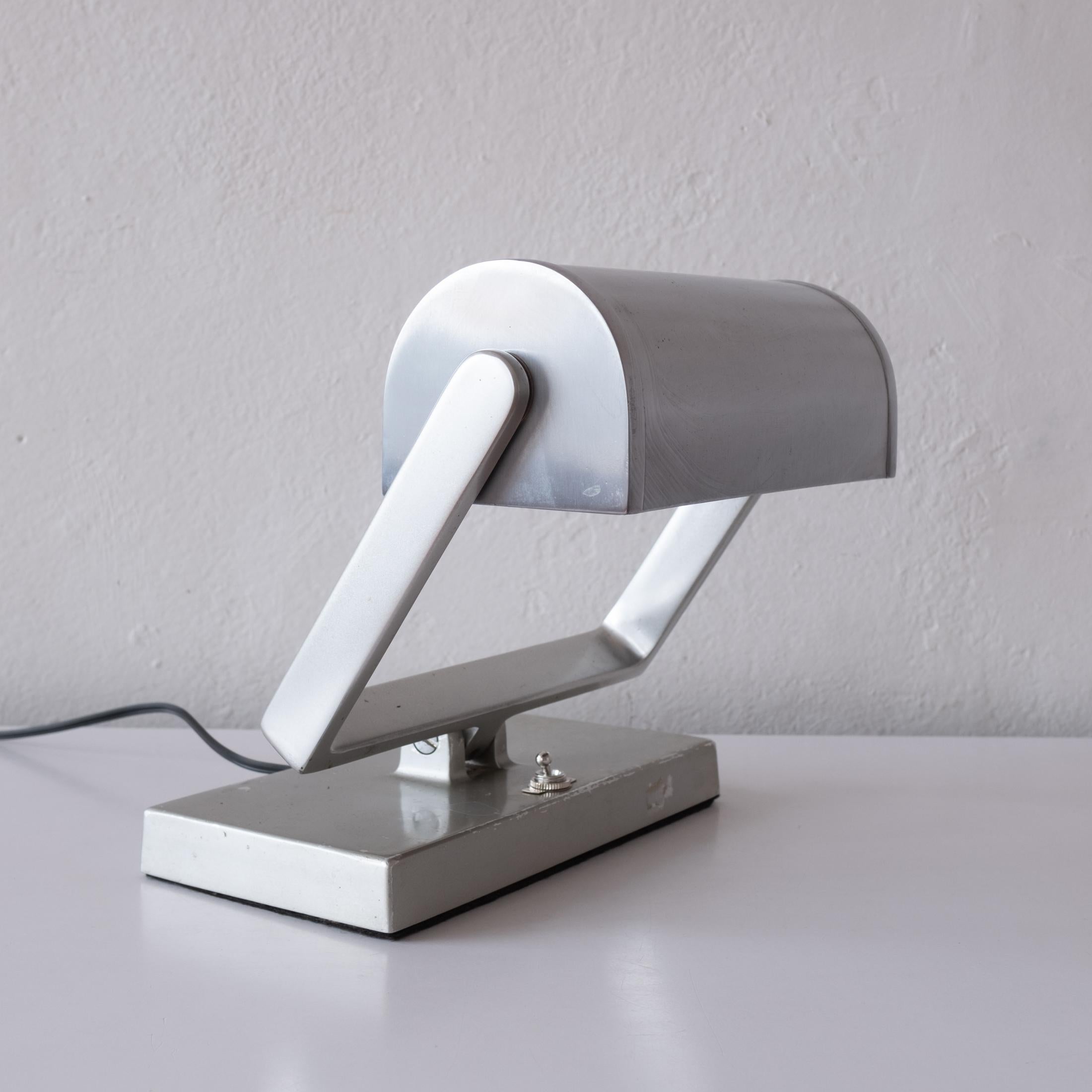 American Art Deco Machine Age Desk or Wall Lamp 1940s
