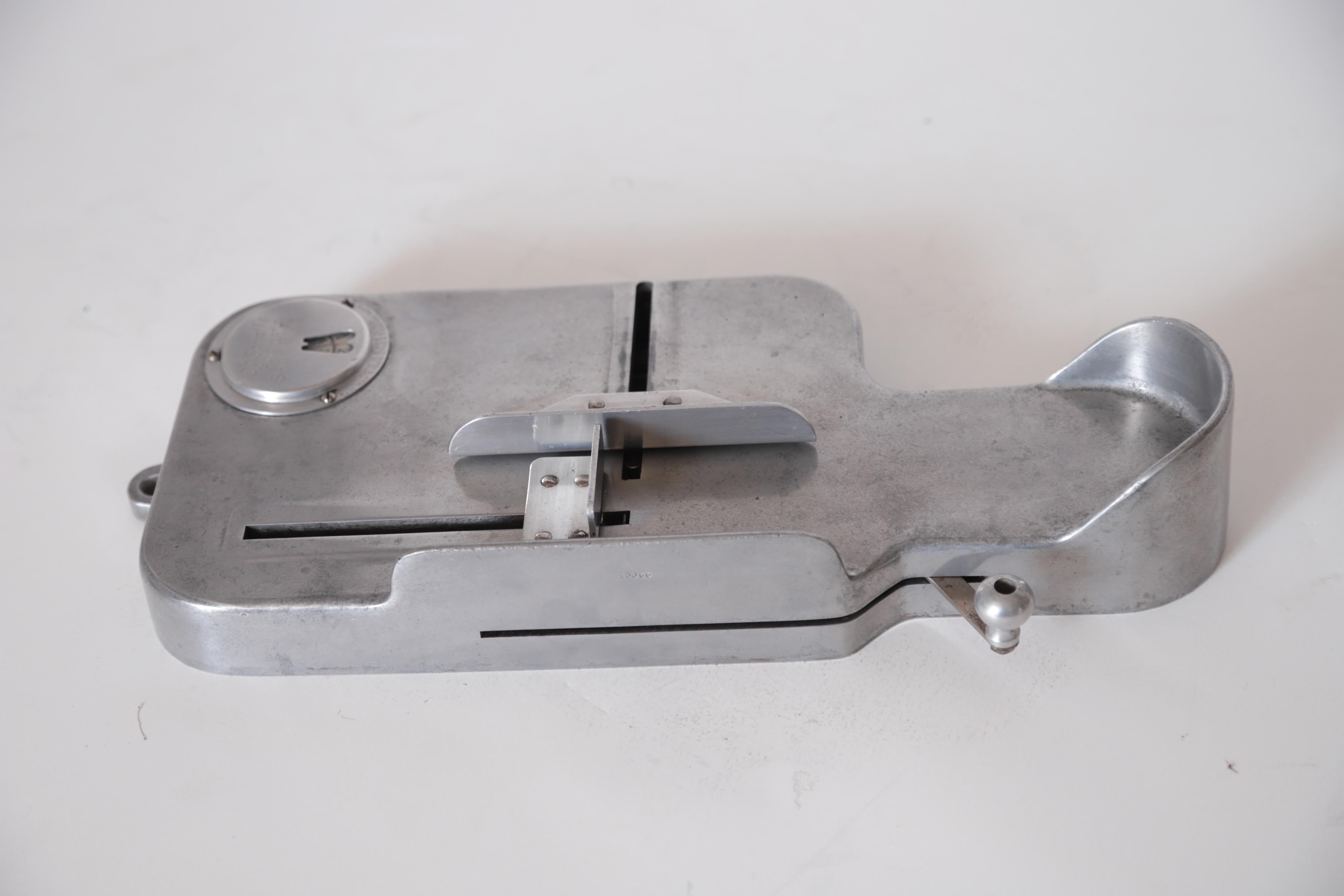 Art Deco Machine Age Industrial Design Patented Dr. Scholl's Shoe-Sizer Computer 1