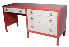 Art Deco Machine Age Industrial Desks by Bel Geddes for Simmons Furniture Co.