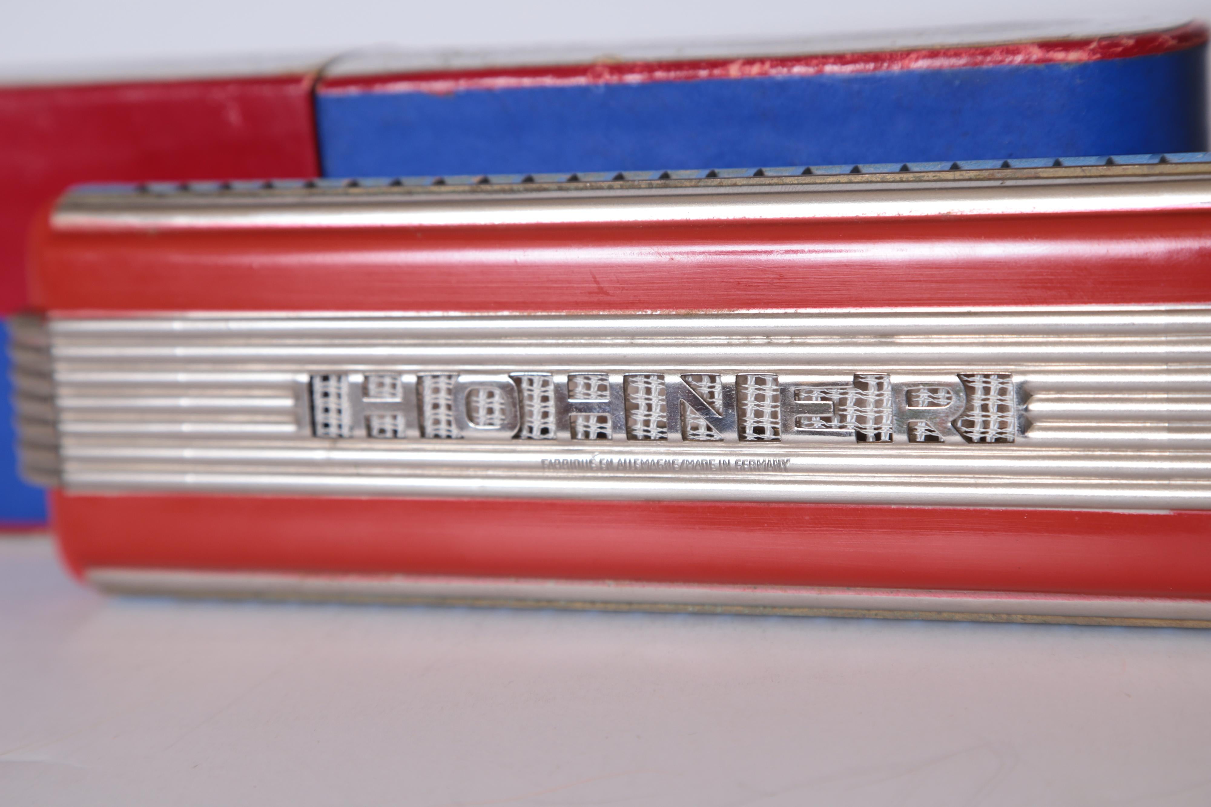 Mid-20th Century Art Deco Machine Age John Vassos Streamline Harmonica for Hohner, circa 1936 For Sale