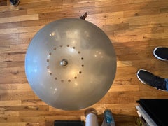 Art Deco Machine Age Majestic Nickel Plated Desk Table Lamp by Woka Lamps