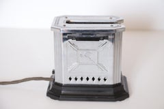 Art Deco Machine Age Raymond Patten Iconic Patented Skyscraper Hotpoint Toaster