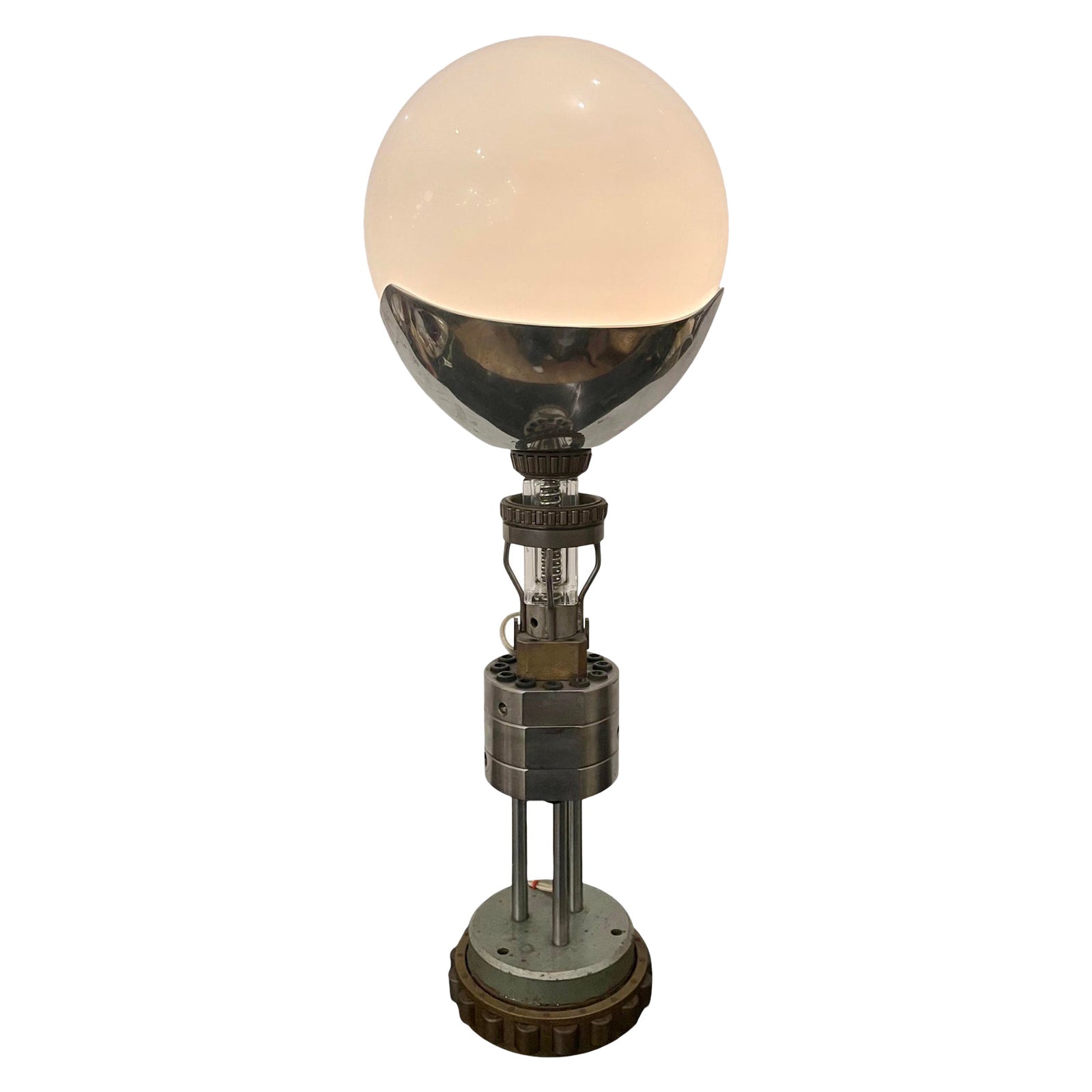 Art Deco Machine Age Steampunk Table Lamp