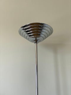 Art Deco, Machine Age Style, Floor lamp, Uplighter