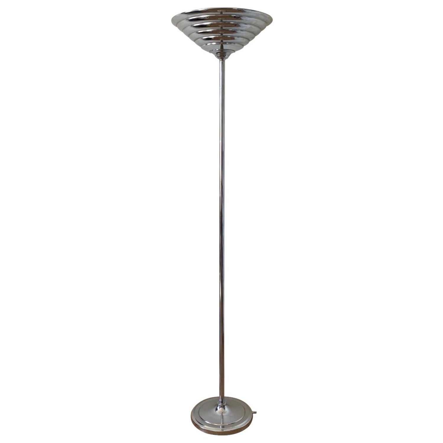 Art deco uplighter floor lamp outlet