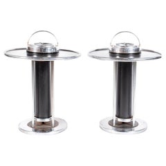 Art Deco Machine Age Wolfgang Hoffman for Howell Smoking Stand Ashtrays 1935