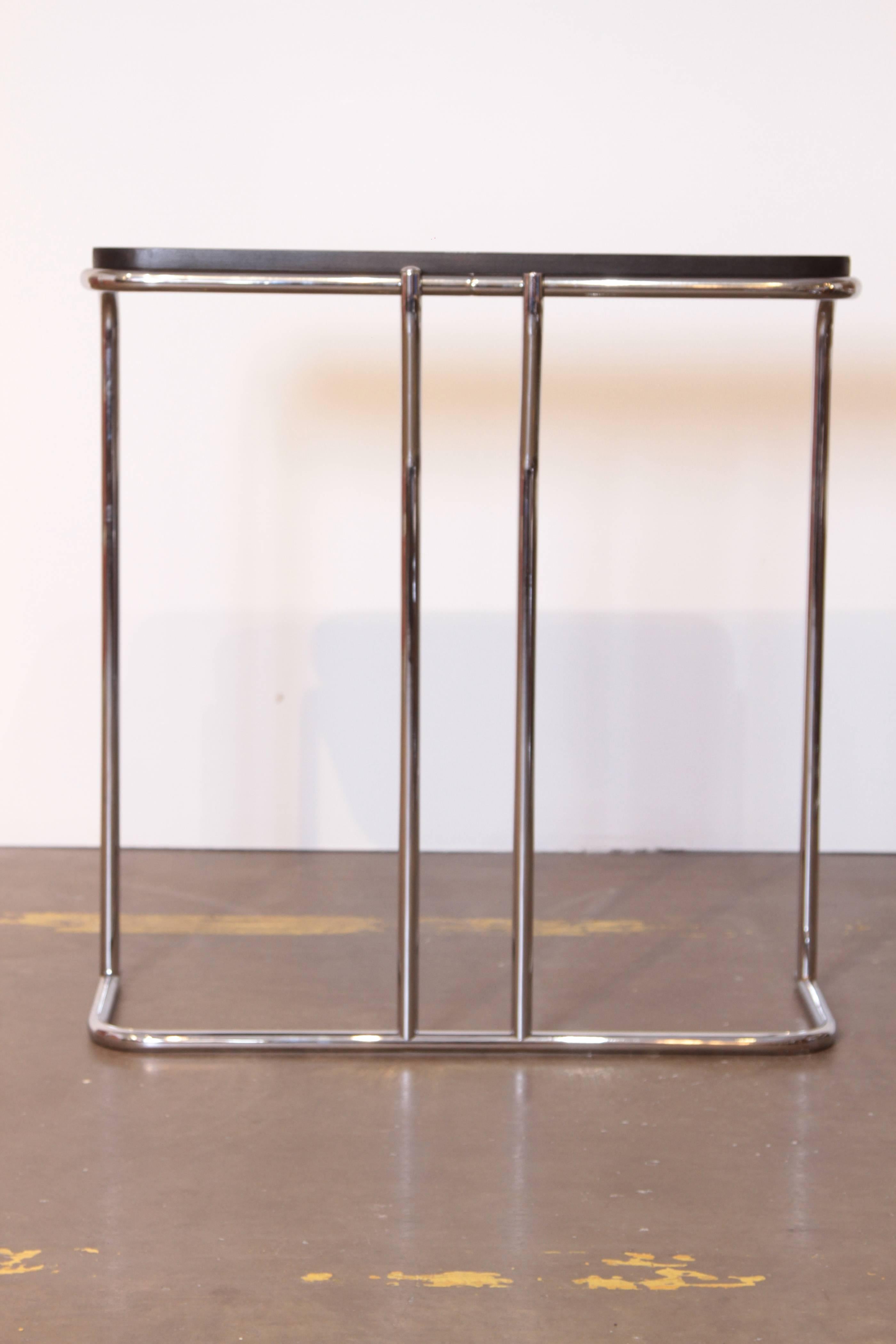 Mid-20th Century Art Deco Machine Age Wolfgang Hoffmann for Howell Rare Console Table