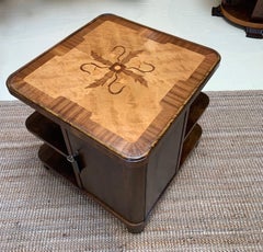 Art Deco Magazine or Drinks Cabinet D406