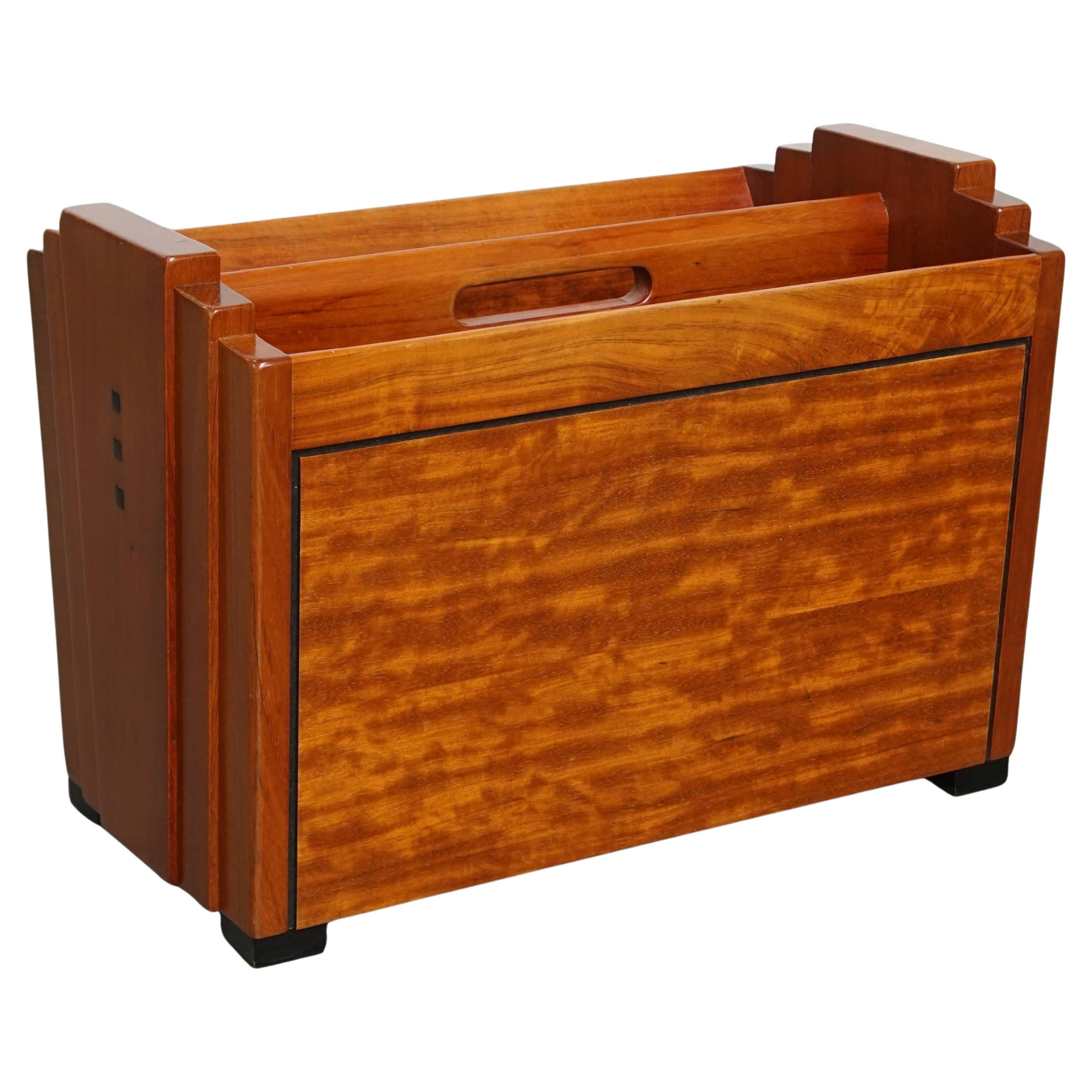 Art Deco Magazine Rack by Schuitema from the Decoforma Series For Sale