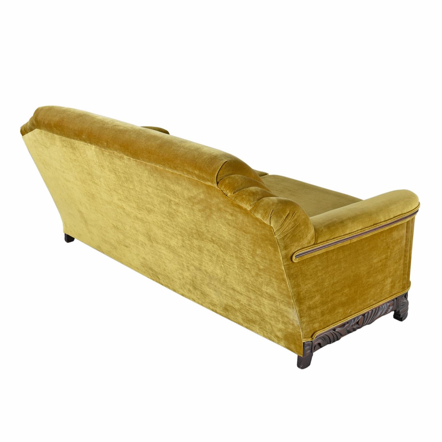 art deco couch