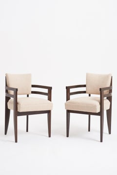 Fauteuils Art Déco en acajou