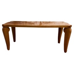 Vintage Art Deco Mahogany Coffee Table by Andre Arbus