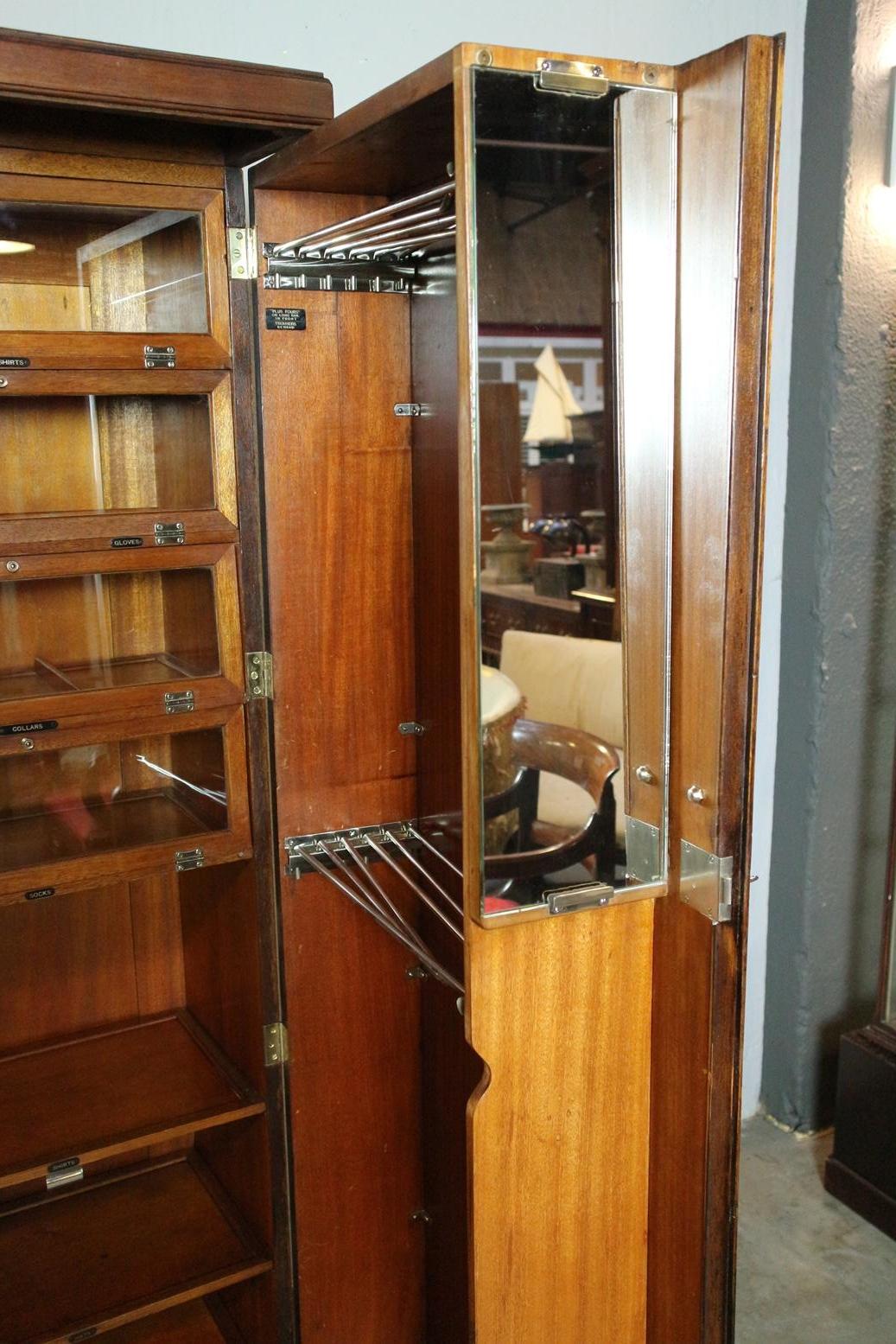 Art Deco Mahogany Compactom Wardrobe 2