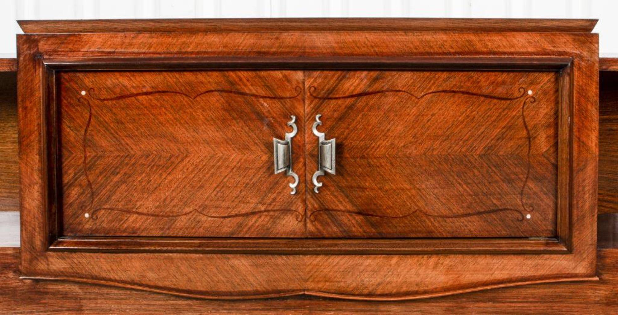 19th Century Art Deco Mahogany Console Table