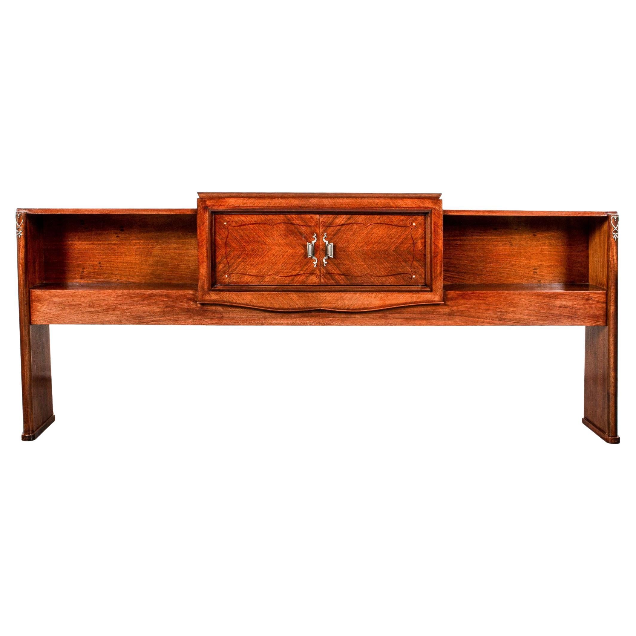 Art Deco Mahogany Console Table