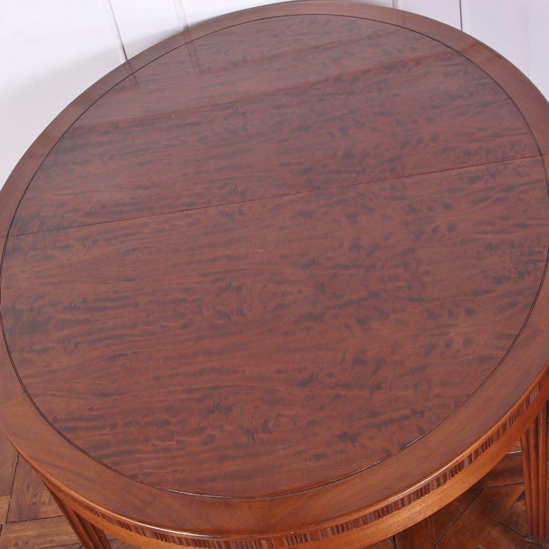 Art Deco Mahogany Extending Dining Table 1