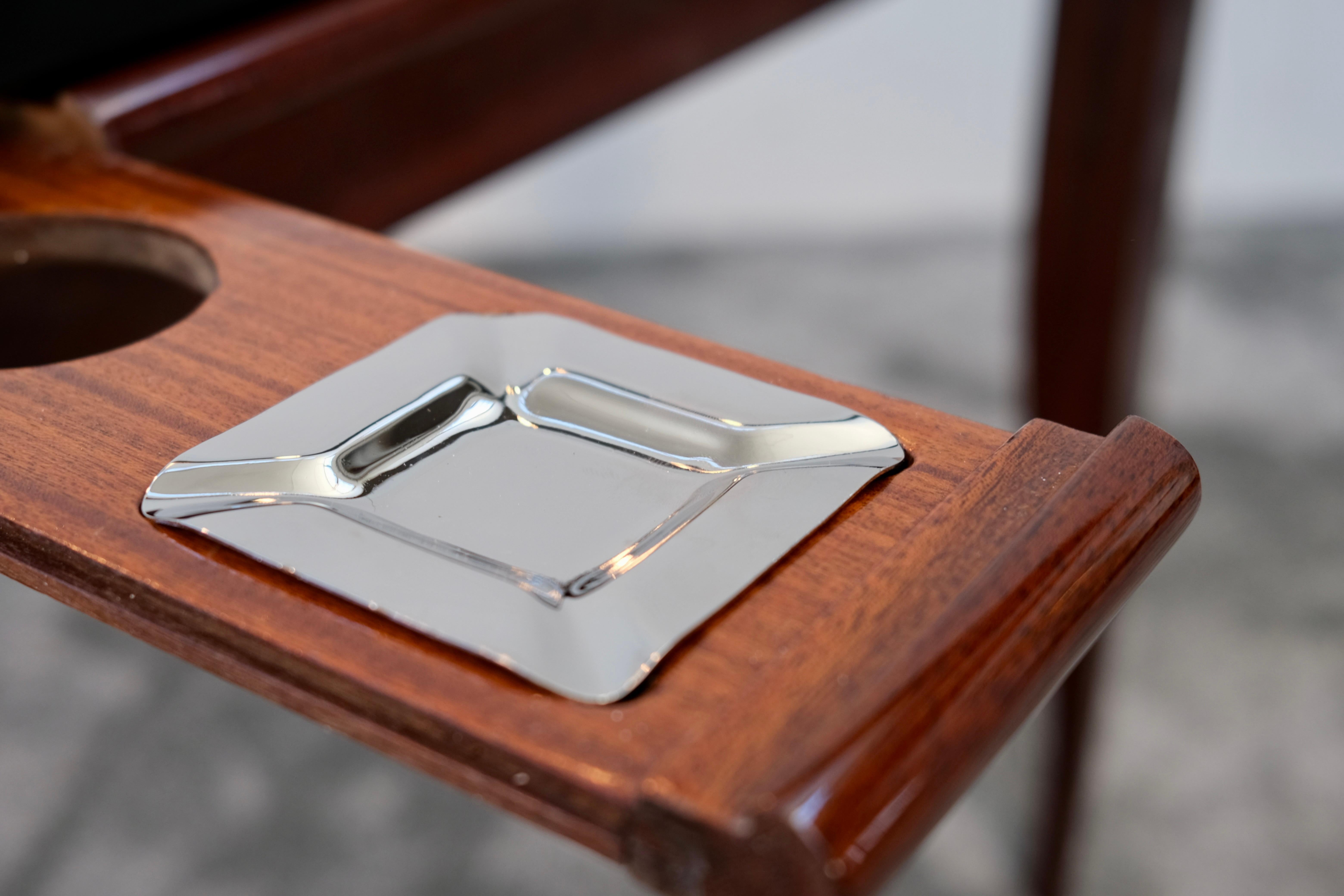 Mid-20th Century Art Deco Mahogany Flip-Top Game Table in High Gloss Lacquer, France 1930s For Sale