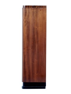 Art Deco Mahogany Open Bookcase
