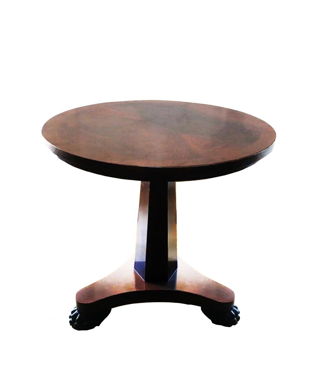  Gueridon-Tisch Art Deco  mit The Claw  Beine Elegant und robust  Tabelle (Französisch) im Angebot