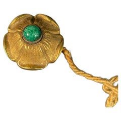 Sonnette en bronze Art Decò Maison Charles Credited Guilt