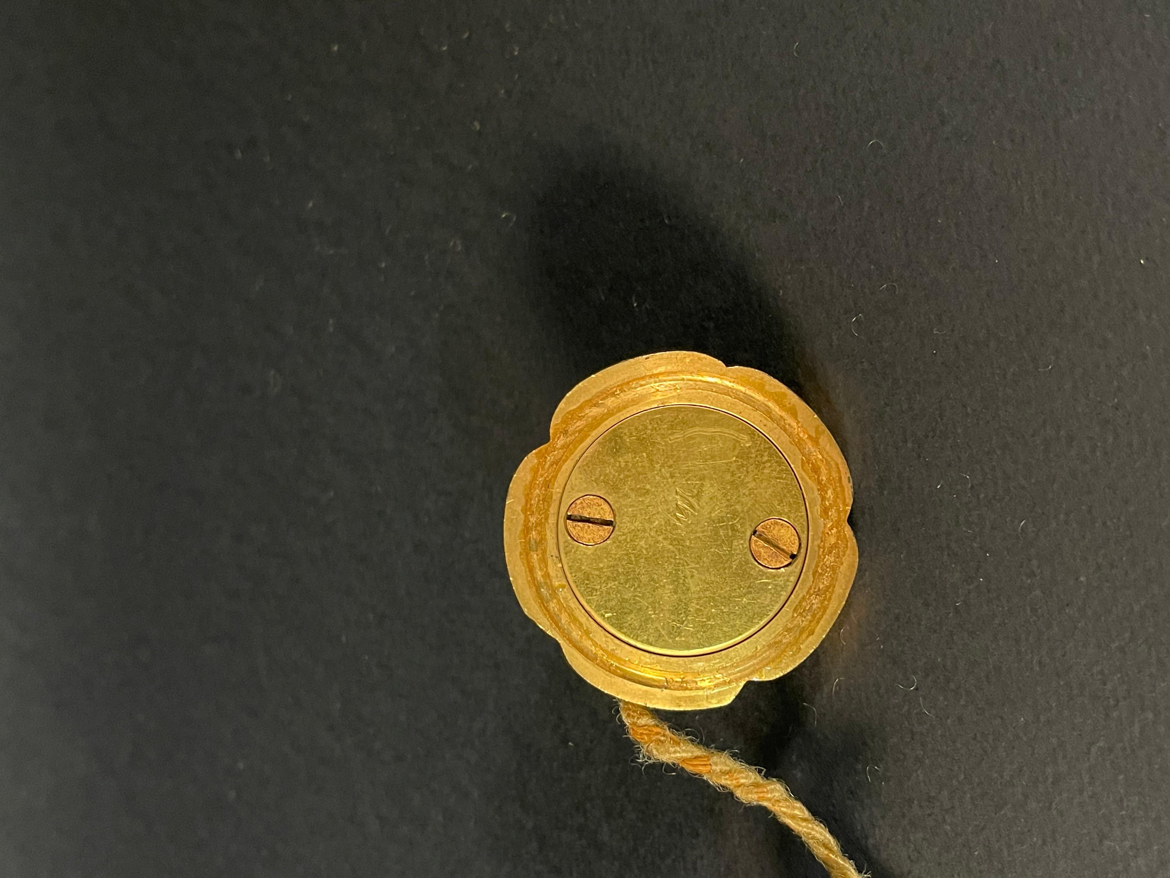 Bronzo Campanello in bronzo Art Decò Maison Charles Credited Guilt in vendita