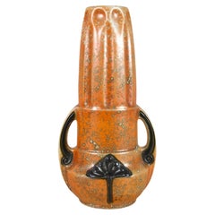 Art Deco Majolica Vase by Amphora, CZ, circa 1920