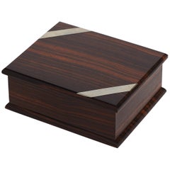 Art Deco Makassar Ebony Box