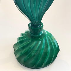 Art Deco Malachite Perfume Scent bottle