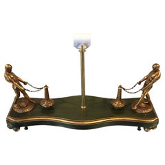 Art Deco Male Figural Lamp
