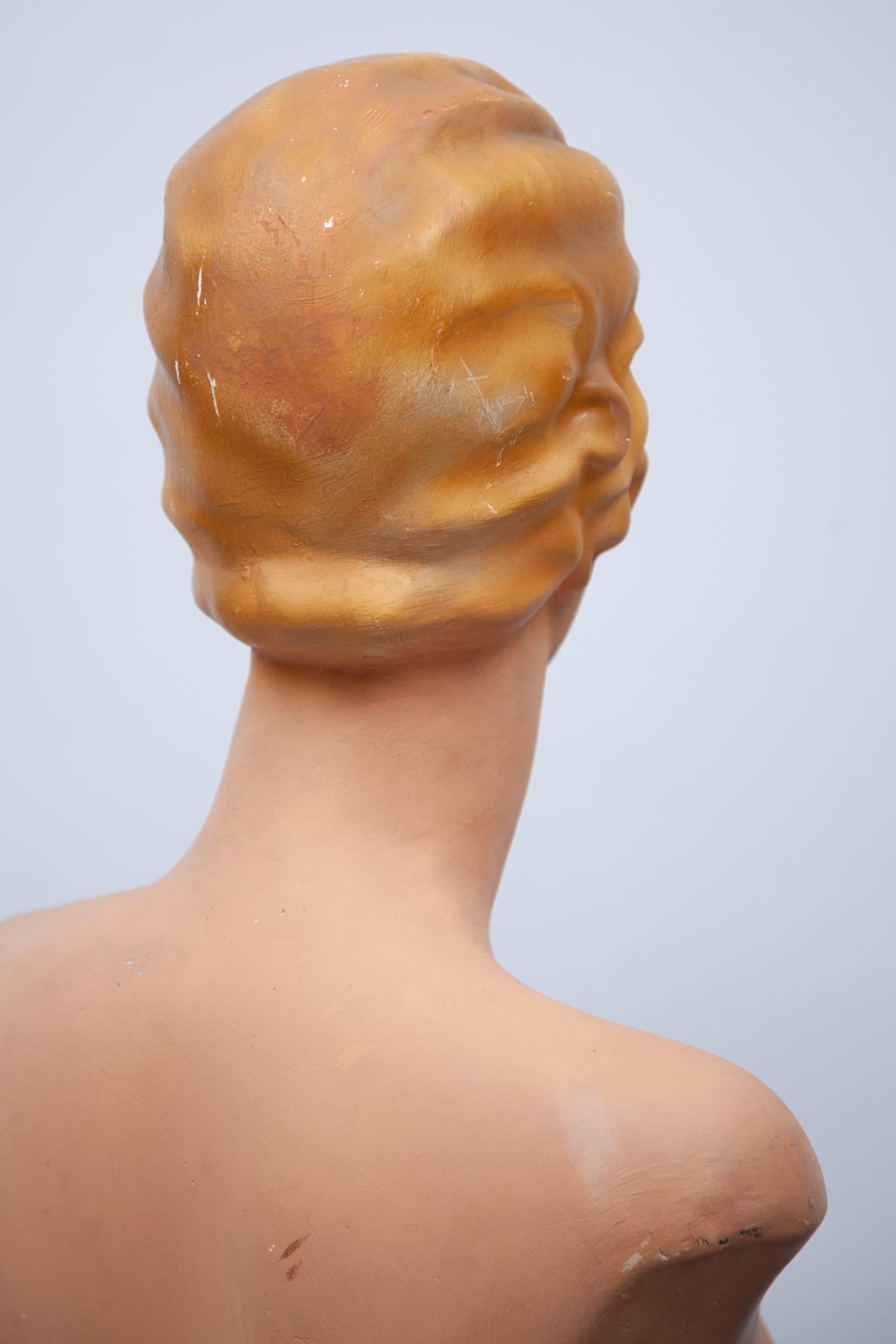 Maniquí Art déco Buste Siegel Deposé Bruxelles en venta 5
