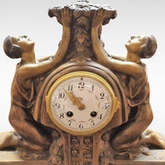 Art Deco Mantel Clock by P Sega