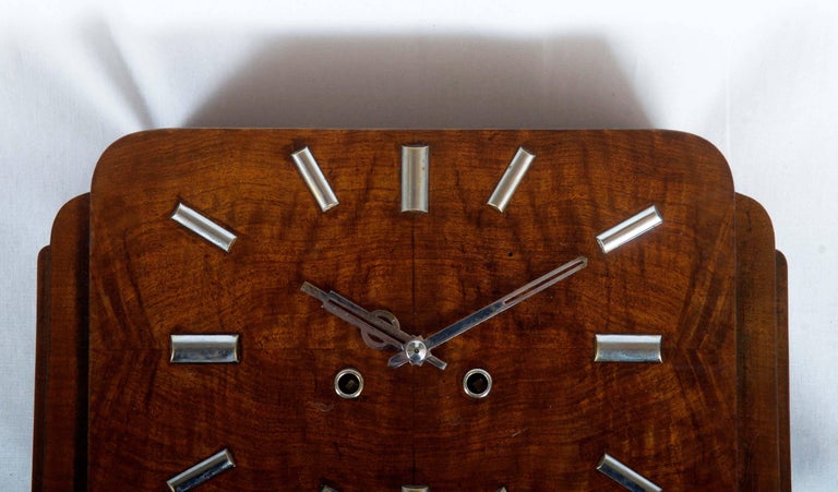 German Art Deco Mantel Clock For Sale