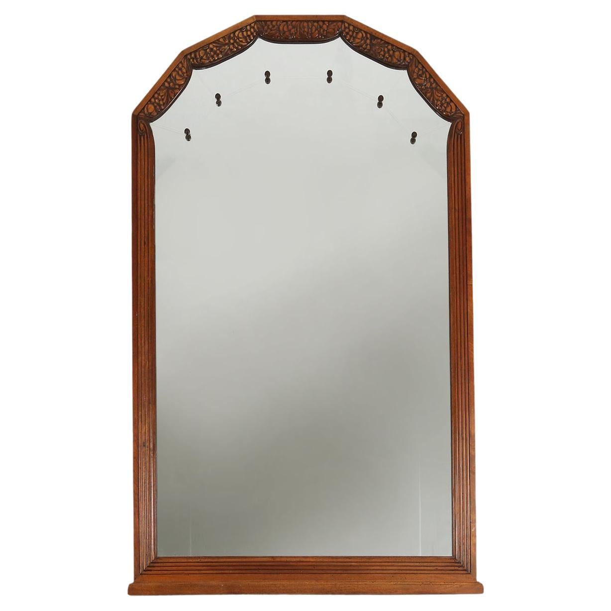 Art Deco Mantel Mirror, circa 1930 For Sale