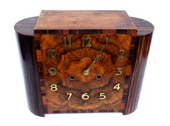 Art Deco Mantle Striking Clock, German, circa 1930