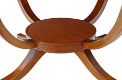 Art Deco Maple Centre Window Dining Table