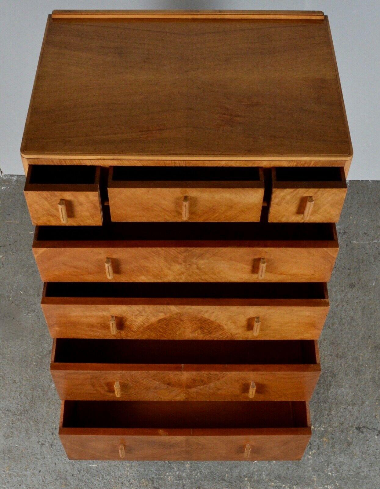 Maple ART DECO MAPLE CHEST OF DRAWER STAMPED ARMY & NAVY LTD 1950/WARDROBE AVAiLABLE