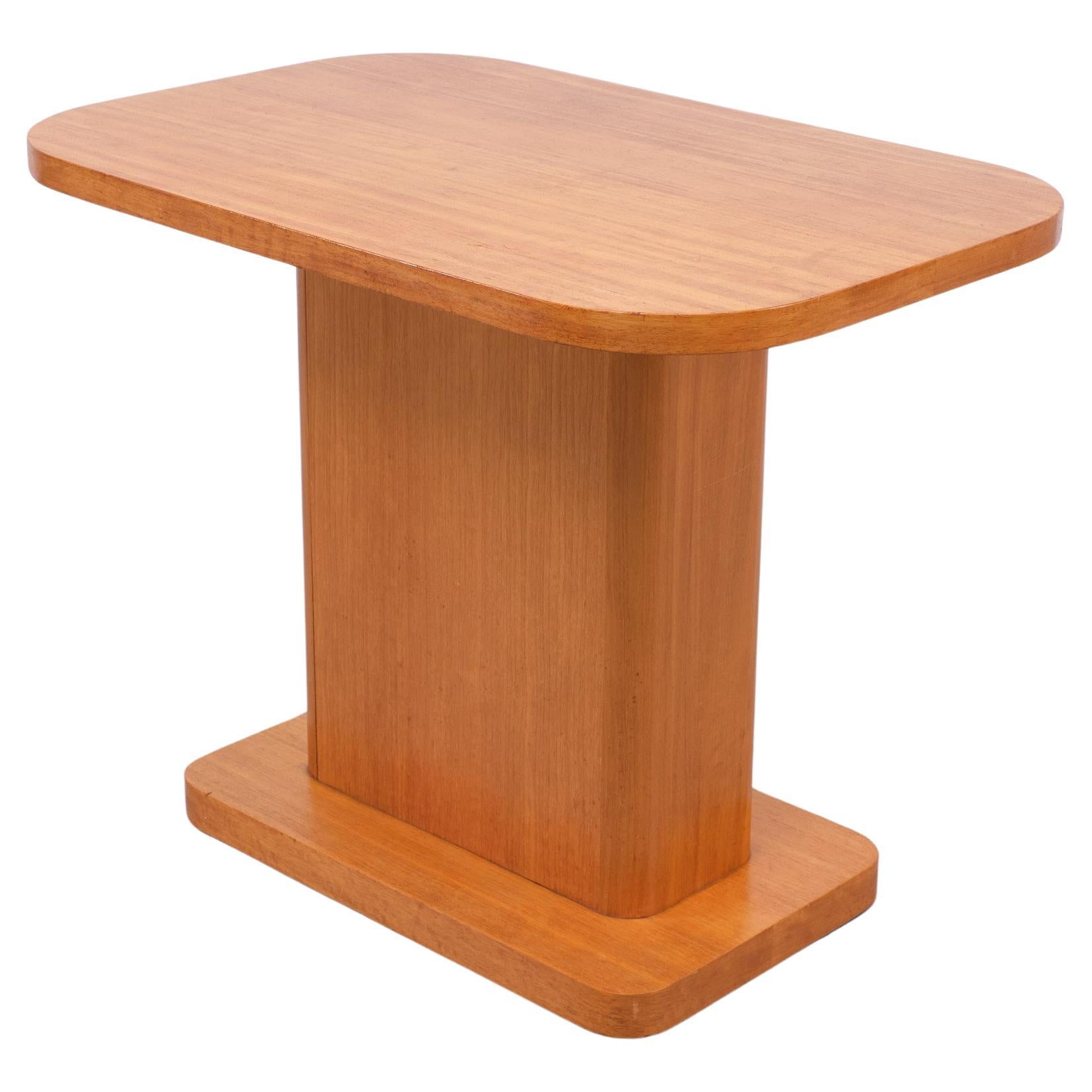 Art Deco Maple wood Coffee table  1920s  Holland 