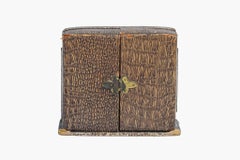 Art Deco Mappin & Webb Travel Clock with Folding Case Kienzle Movement