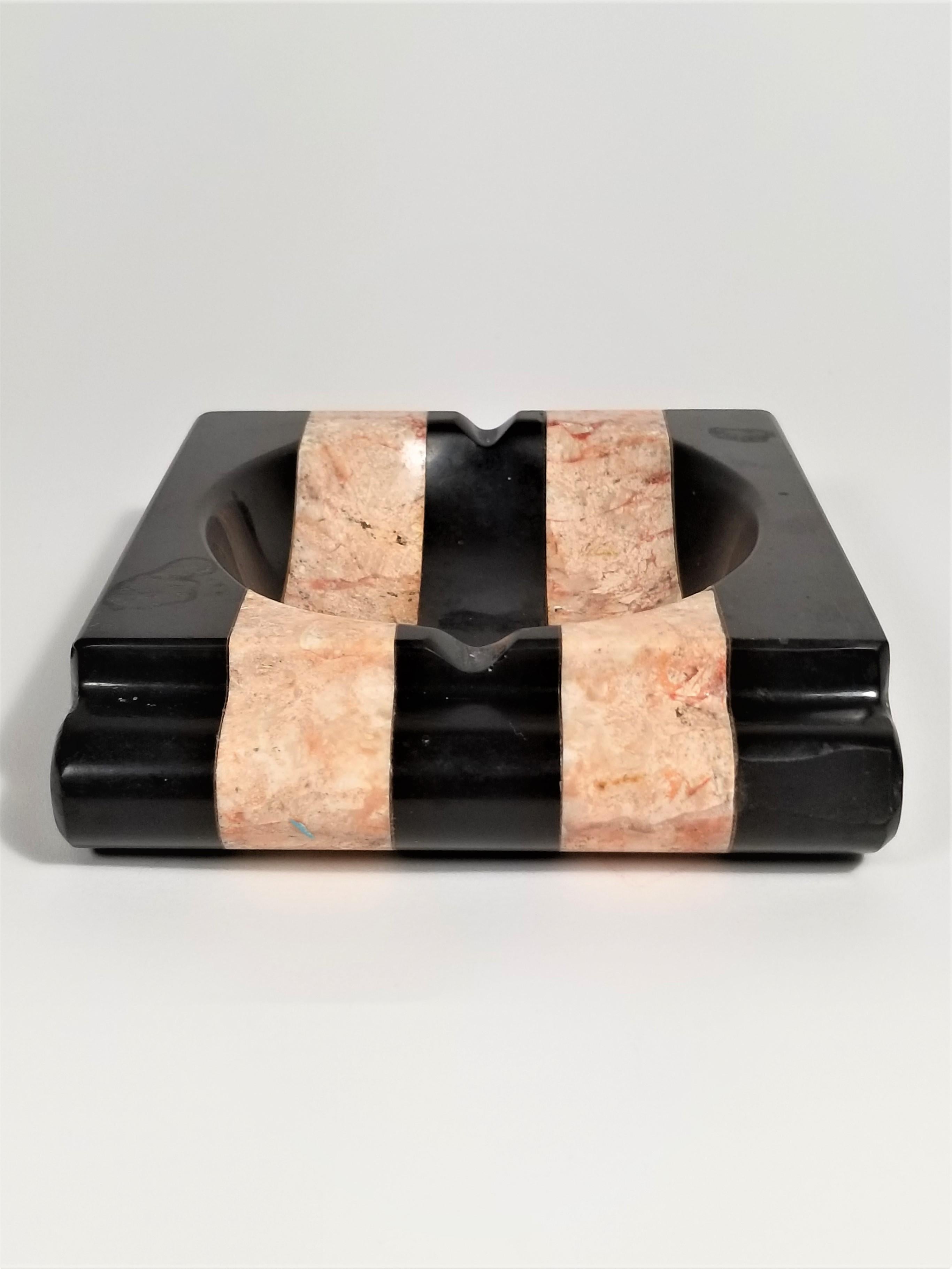 Art Deco Aschenbecher aus Marmor 1