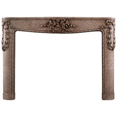 Art Deco Marble Fireplace