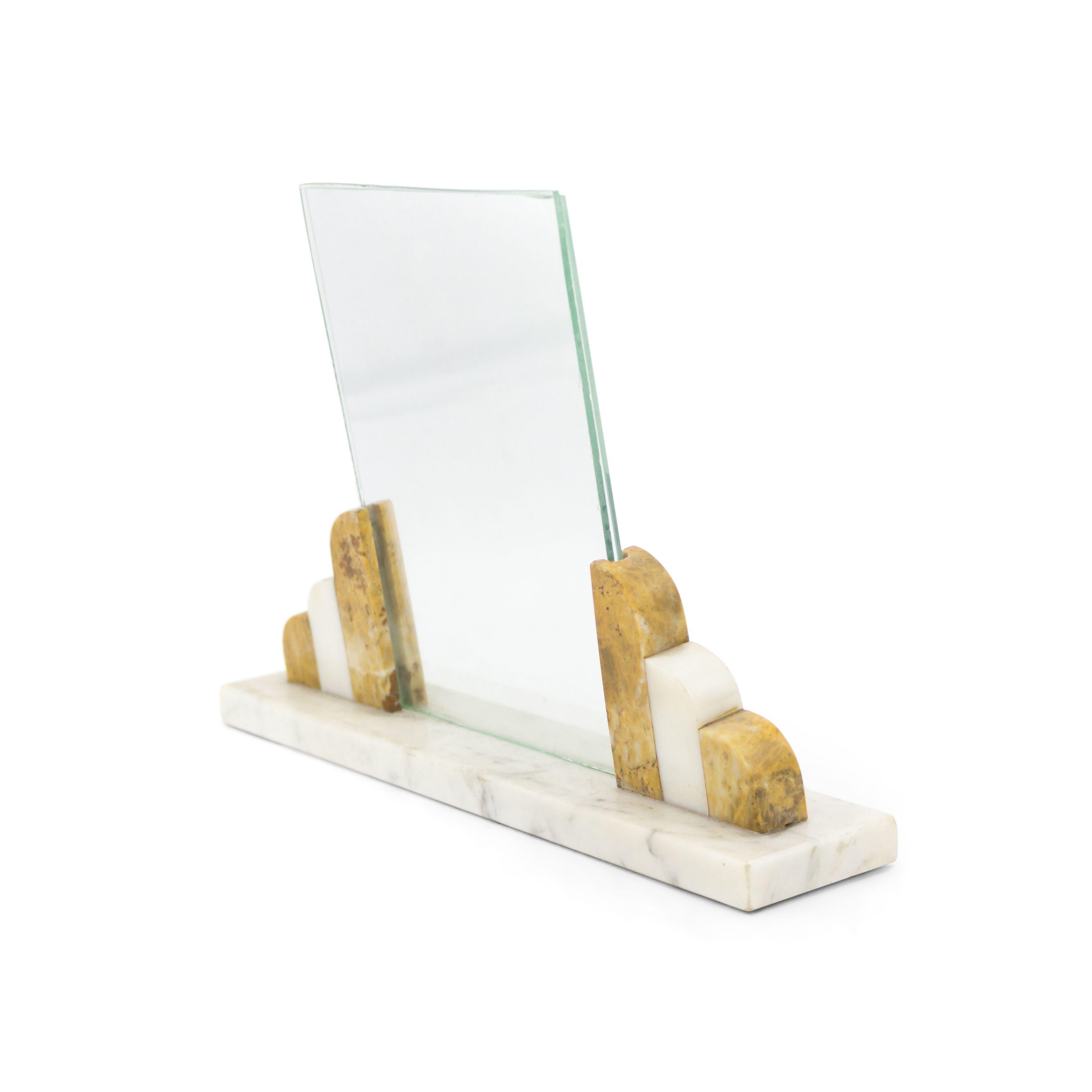 20th Century Art Deco Marble Picture Frame For Sale