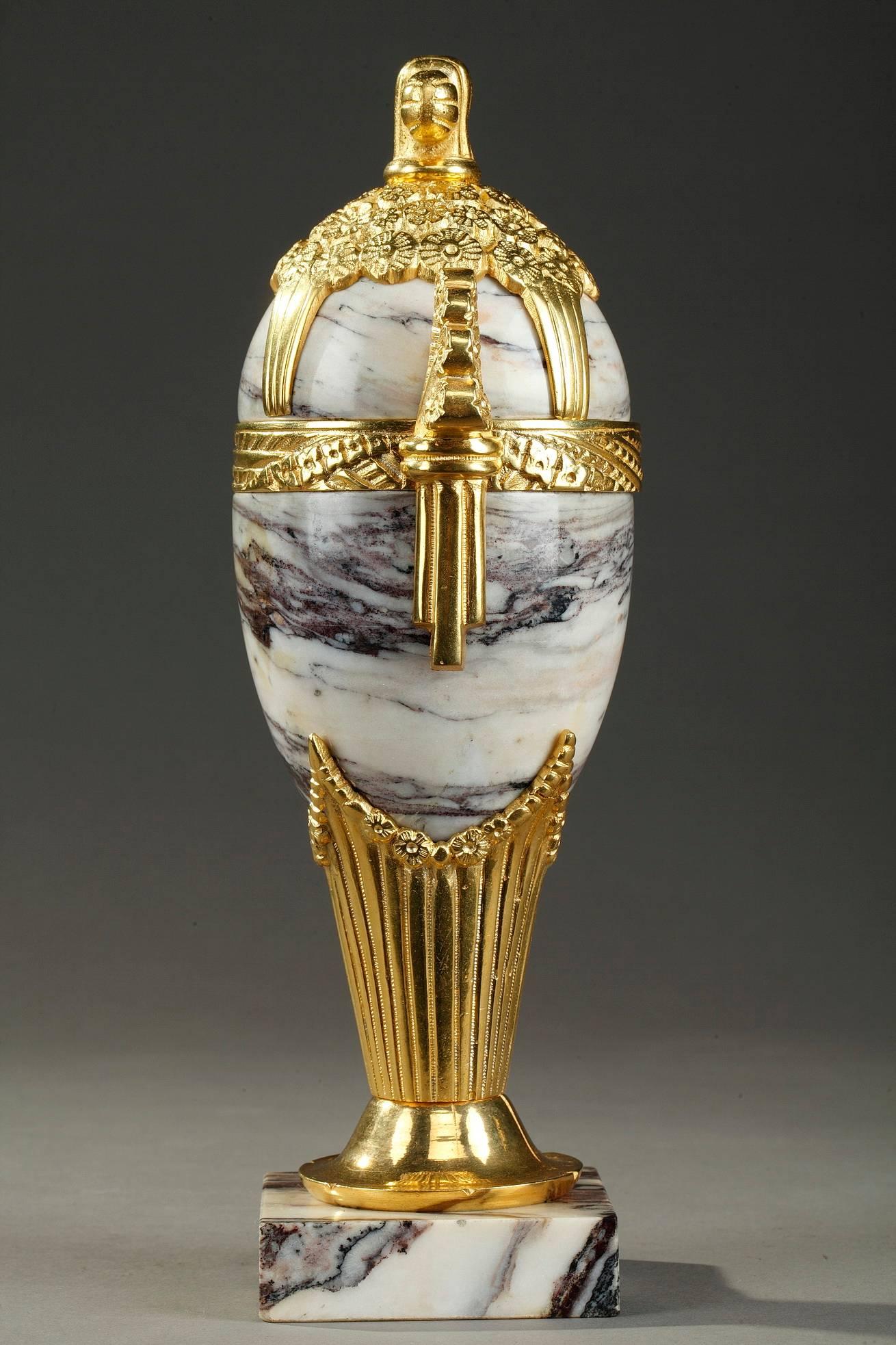 Art Deco Marble Vases 1