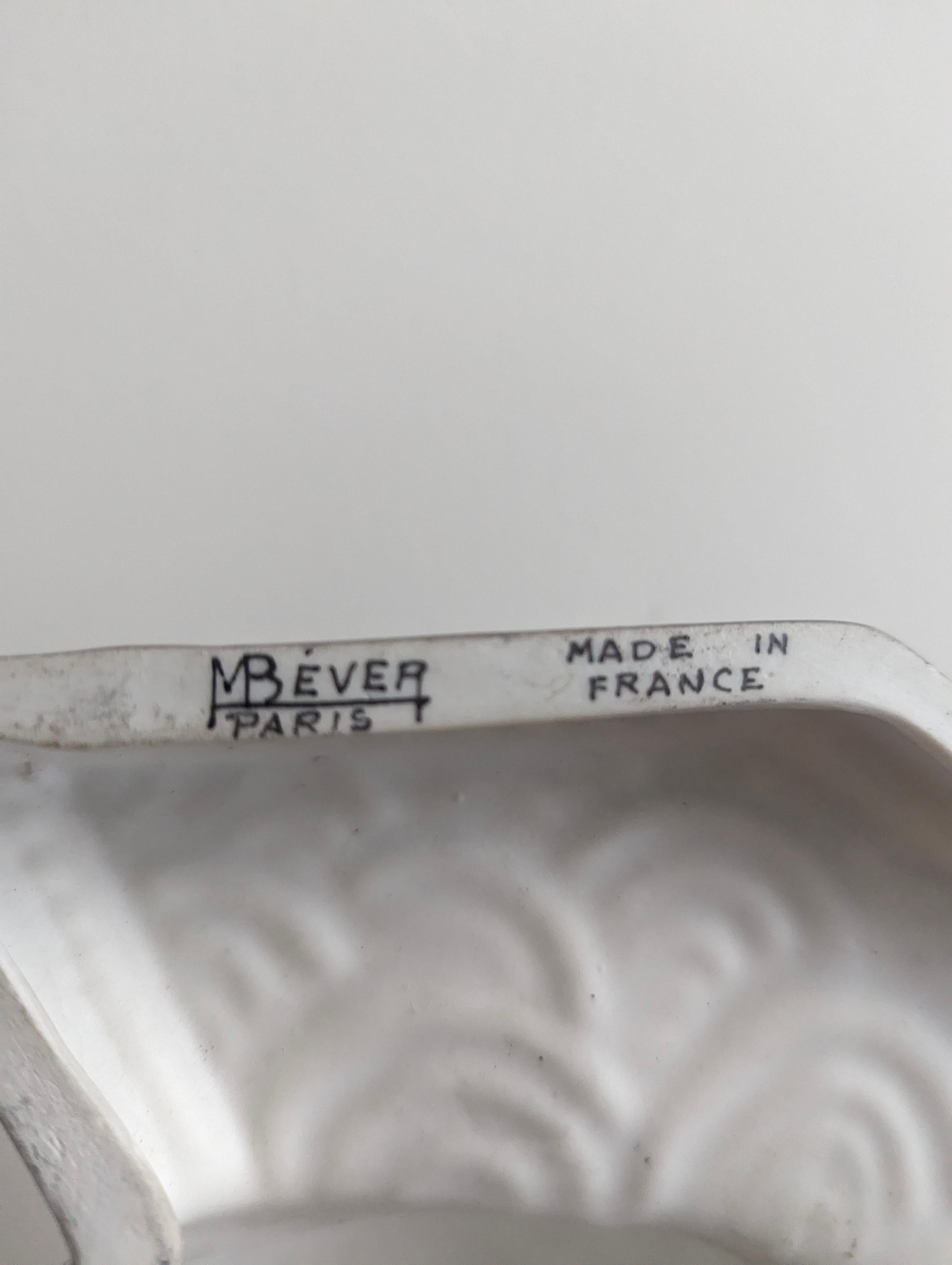 Juego de 6 apliques de máscara Art Déco Marcel Bever en venta 2