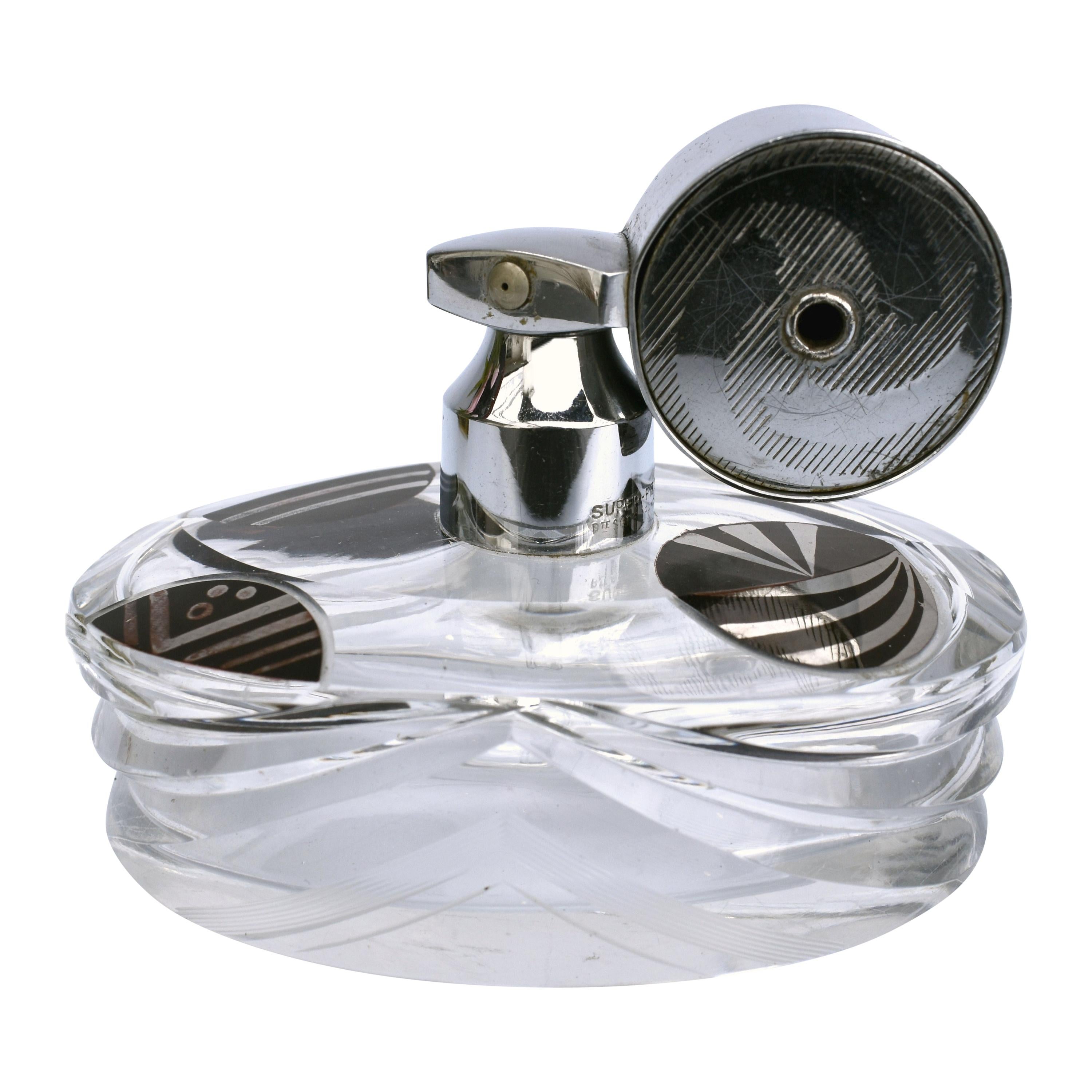 Art Deco Marcel Frank Ladies Perfume Atomizer, c1930 For Sale