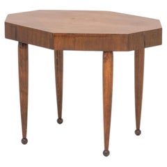Art Deco Marquetry Side Table