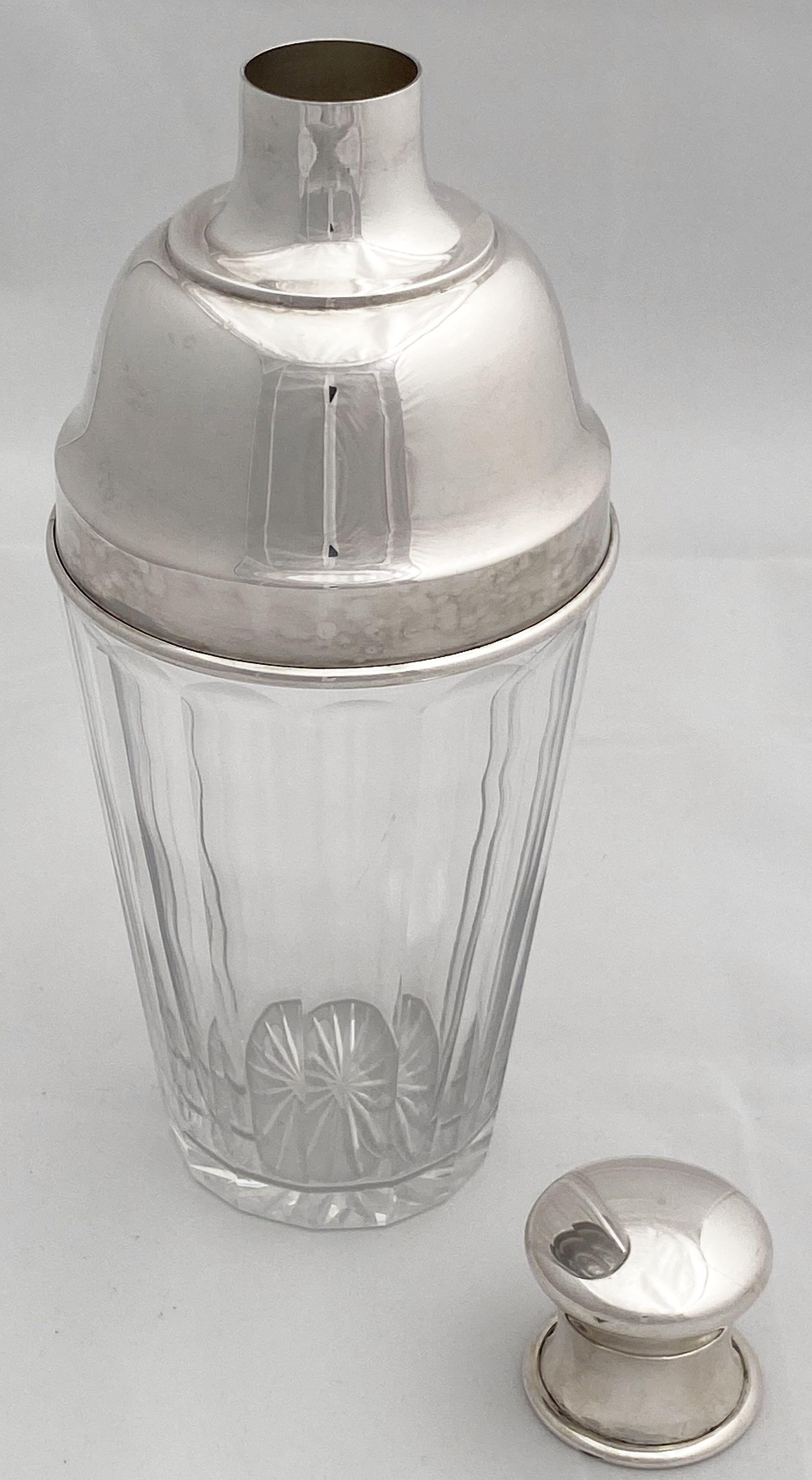 Art Deco Martini or Cocktail Shaker from England 1